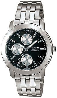 Casio for Men Analog MTP-1192A-1ADF Stainless Steel Watch