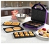 Swan Versatile 4-in-1 Cake Shop - Make Doughnuts, Cupcakes, Waffles, And Pies With One Appliance - Swan 4-in-1 Cake-Making Machine