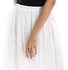 aZeeZ White mini Tulle tutu Skirt - White