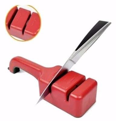 Manual Knife Sharpener- Red
