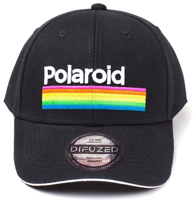 Polaroid - Stripes Logo Curved Bill Cap