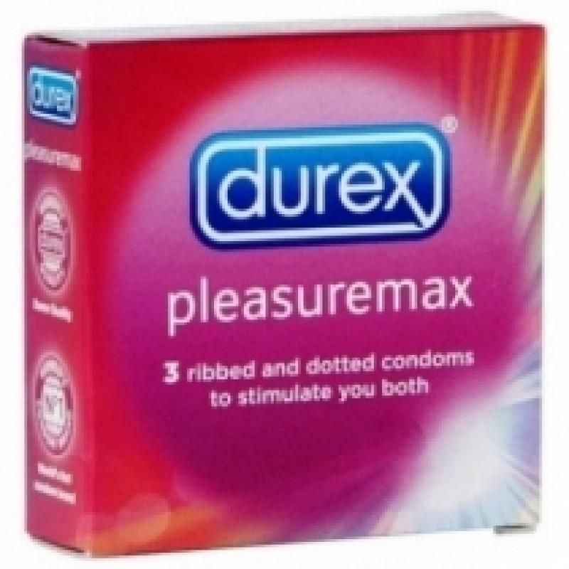 DUREX 3S CONDOMS PLEASURE MAX
