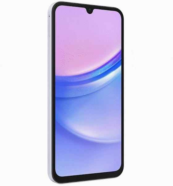Get Samsung Galaxy A15 Mobile Phone, 4G Lte, Dual Sim, 6 GB Ram, 128 GB - Light Blue + Airpods Ringtone Wireless Bluetooth with best offers | Raneen.com