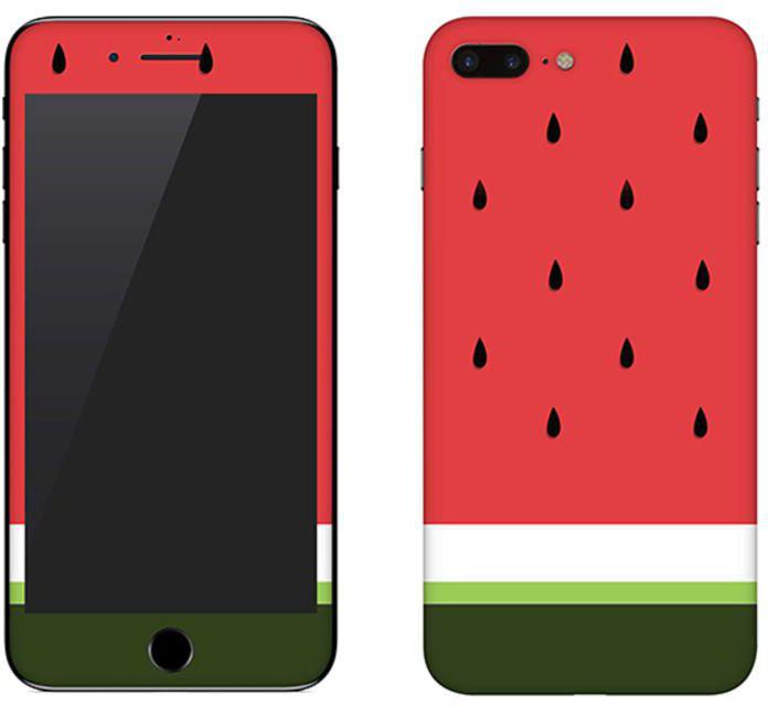 Vinyl Skin Decal For Apple iPhone 7 Plus Minimal Watermelon
