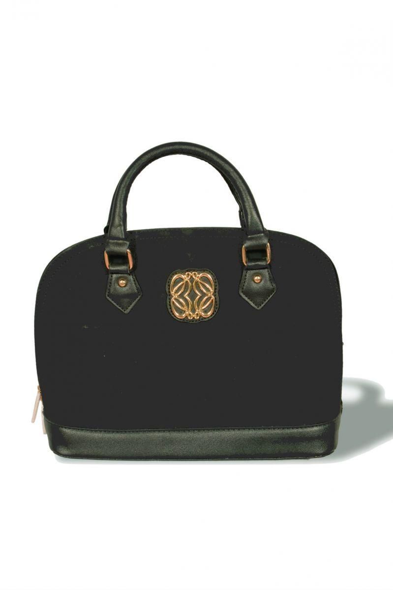 Top Handle Bag For Women Black Color
