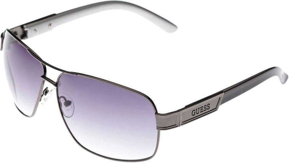 Guess Square Men's Sunglasses - Gunmetal GU6747-GUN·35A-65-12-130