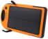 Ozone 8000mAh Solar Charger External Battery Power Bank for iPhone Samsung LG HTC -Orange