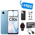 Realme C30s ,6.5" ,(3gb+64gb)5000MAH ,COVER,SPORT,WATCH ,CARD &OTG CABLE