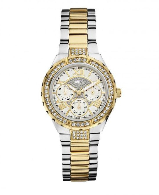 Guess U0111L5 Stainless Steel Watch - For Women - Silver/Gold