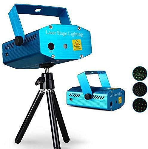 As Seen on TV Mini Stage Light Laser Projector - Blue