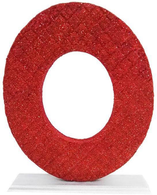 Decoration Letter O - Red