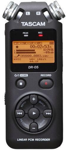Tascam DR-05 Portable Handheld Digital Audio Recorder