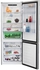 Beko freestanding digital refrigerator,compi,no frost, 2 doors,560 litres, black color, model-rcne560e35zgb