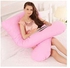 Dubai Gallery Maternity Pillow Cotton Pink 120X80Centimeter AMZ-N23468110A