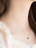 Women's Necklace Simple Design Heart Shape Double Layer Trendy Accessory