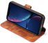 DG.MING Retro Oil Side Horizontal Flip Case With Holder & Card Slots & Wallet For IPhone 11(Brown)