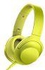 Sony H.Ear on Premium Hi-Res Stereo Headphones Lime Yellow