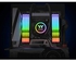 Thermaltake TOUGHRAM RGB DDR4 4000MHz 16GB (8GB x 2) 16.8 Million Color RGB Alexa/Razer Chroma/5V Motherboard Syncable RGB Memory - Black