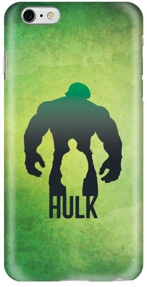 Stylizedd  Apple iPhone 6Plus Premium Slim Snap case cover Gloss Finish - Bruce Banner Vs Hulk