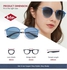 Classic Round Sunglasses for Women 100% UV Blocking Metal Frame Sunnies