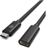 فاراسنت كيبل وصلة USB نوع سي (10 قدم/3 متر)، USB 3.1 (5 جيجا بايت في الثانية) نوع C ذكر الى انثى للشحن والمزامنة لماك بوك اير M2/ M1/ برو، ايباد برو 2021 ديل XPS سيرفس بوك - اسود