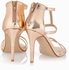 Tiffany Metallic Strap Sandals