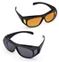 Day/Night HD Vision Visor Sunglasses