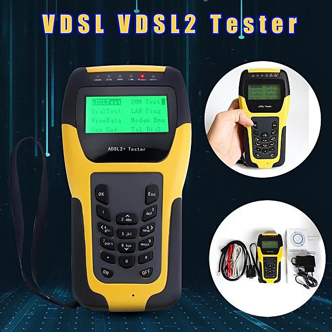 Tester XDSL WAN /& LAN Tester Line Network Tester Meter DMM ST332B Digital ADSL2