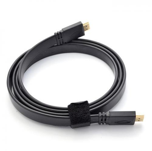 Switch2com HDMI (M) to HDMI (M) V1.4 Flat Type Cable (Black)
