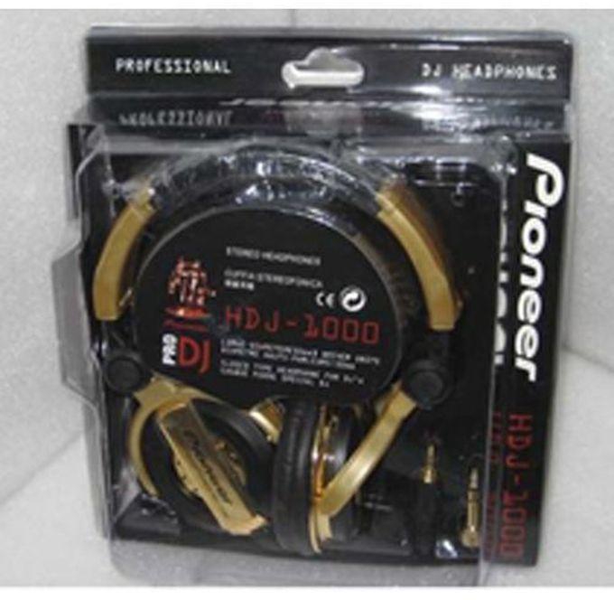 Pioneer HDJ-1000 Professional DJ Headphones-Gold