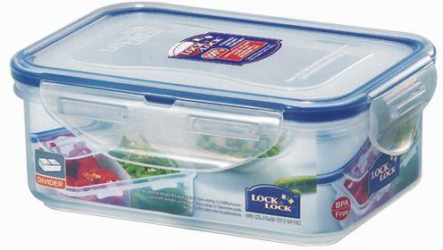 Lock & Lock HPL814 Rectangular Short Food Container 460ML