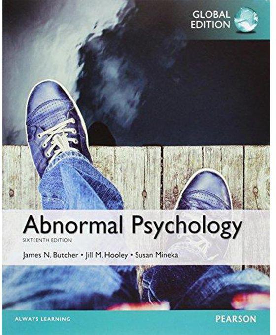Generic Abnormal Psychology with MyPsychLab