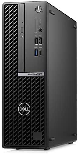Dell OptiPlex 7000 Desktop Computer - Intel Core i5 12th Gen i5-12500 Hexa-core (6 Core) 3 GHz - 8 GB RAM DDR4 SDRAM - 256 GB M.2 PCI Express NVMe 3.0 x4 SSD - Small Form Factor - Black