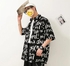 Men's Summer Hawaii Beach Style Patterned Vintage Loose Fit Shirt
