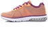 Activ Textile Cofmy Lace Up Sneakers - Purple & Tangerine Orange