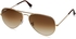 Ray Ban Sunglasses For Unisex, Rb3025 001/51 58-14, Brown Lens, Aviator Frame