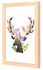 Decorative Wall Art With Wooden Frame Multicolour 23x33centimeter