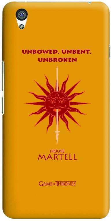 Stylizedd OnePlus X Slim Snap Case Cover Matte Finish - GOT House Martell