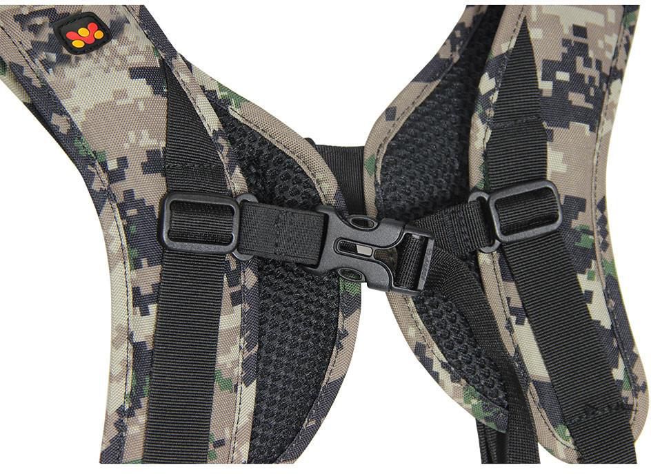 Promate Camleash-Duo Dual Quick-Strap Camera Sling for Compact and DSLR Cameras - Camouflage