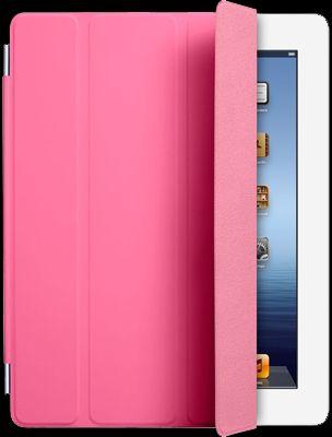 Margoun Tri-fold Smart Leatherette Case for Apple iPad Air 2 - Pink