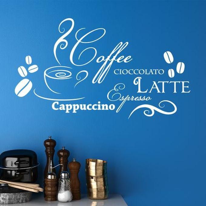 Decorative Wall Sticker - Coffee And Chocolate