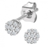 Revoni 9ct White Gold 0.07ct Diamond Stud Earrings - REVSRPPE03380W