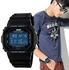 Generic 1134 Men LED Digital Watch Waterproof Fashion Outdoor Sport Wristwatches - Black