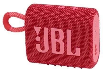 Get Jbl Go 3 Jblgo3Red Wireless Bluetooth Speaker, Dust And Water Resistant - Red with best offers | Raneen.com