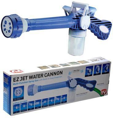 EzJet Water Cannon,Water jet Spray 8 In 1 Turbo Powerful Water Spray Gun Cleaning Car Garden Decks