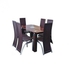 Exquisite 6-Seater Glass Dining Set (Lagos Delivery Only)