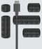 Bcase Portable Wire Storage Device Wizard Silicone Cable Winder Cable Organizer – Black