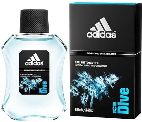 adidas Ice Dive Eau De Toilette For Men 100 ml, Multicoloured, 100 ml (Pack of 1)