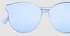 Women's Sunglass With Durable Frame Lens Color Blue Frame Color Blue