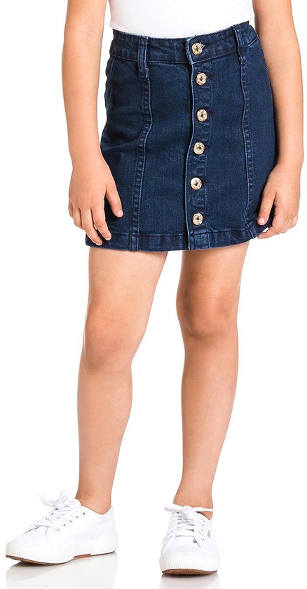 7 For All Mankind Kids - 7 For All Mankind Girls High-Waisted Skirt